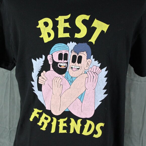 Wrestling Shirt - Best Friends AEW Cartoon Graphic - Men's Extra-Large - Picture 2 of 8